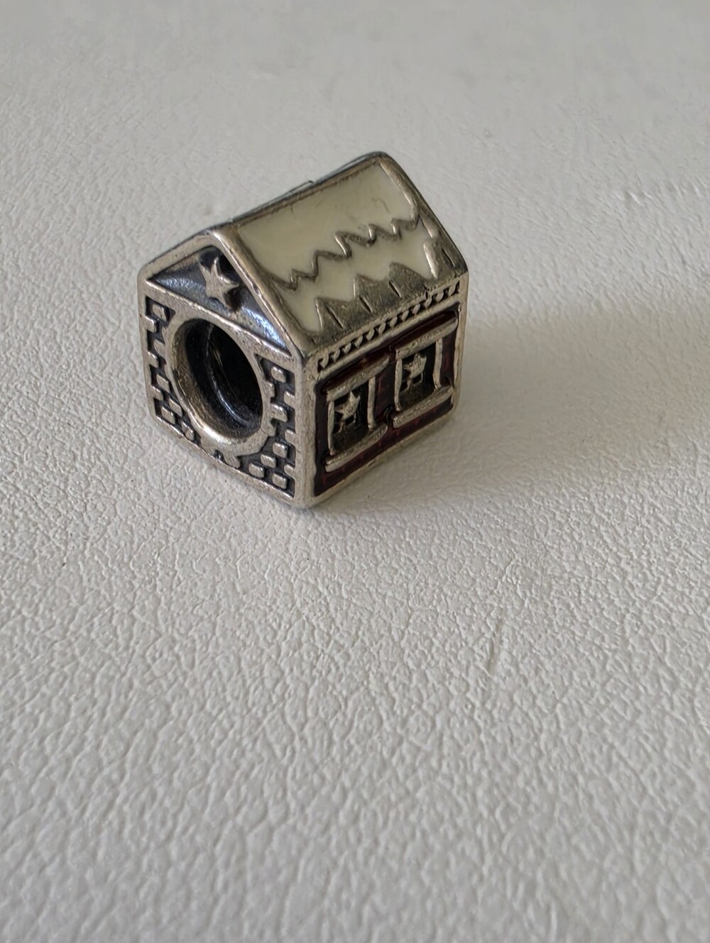 Pandora *RETIRED* Santa's House Charm - Picture 5 of 5